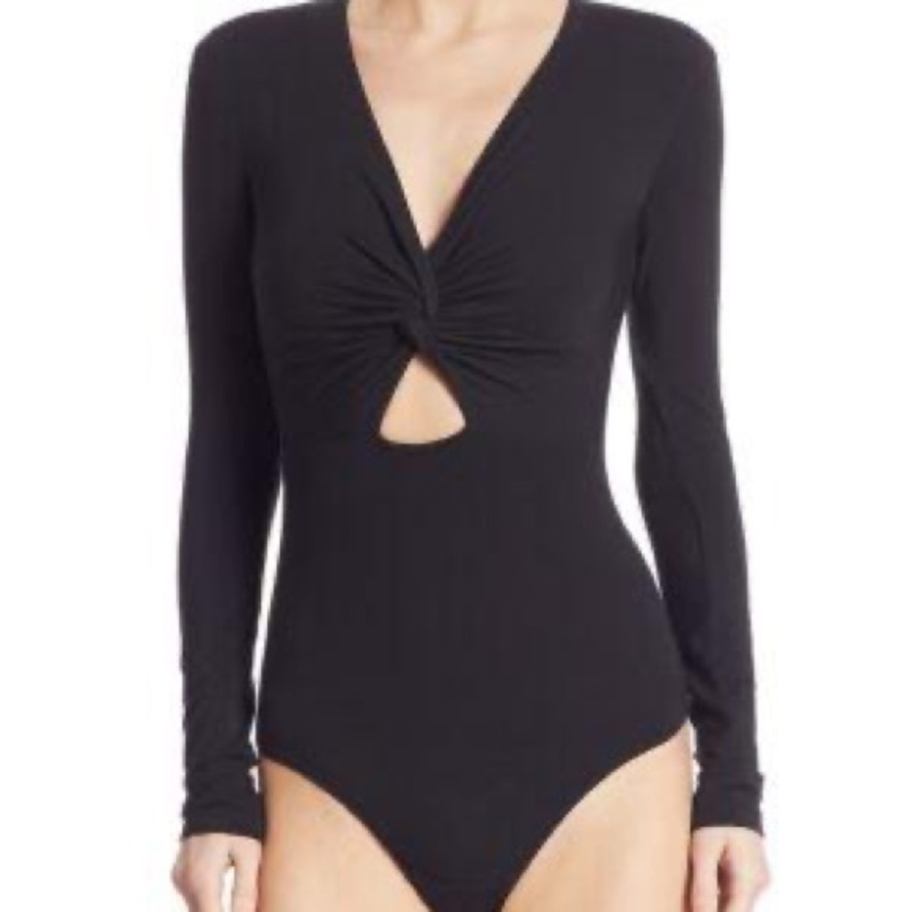 Alexander Wang twist front bodysuit